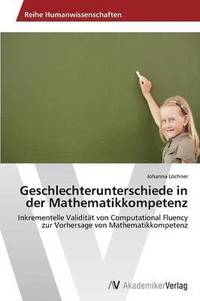 bokomslag Geschlechterunterschiede in der Mathematikkompetenz