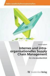 bokomslag Internes und intra-organisationelles Supply Chain Management