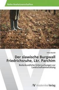 bokomslag Der slawische Burgwall Friedrichsruhe, Lkr. Parchim