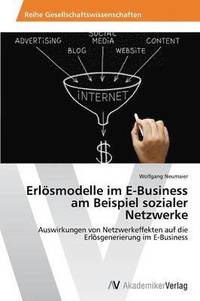 bokomslag Erlsmodelle im E-Business am Beispiel sozialer Netzwerke