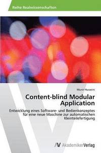 bokomslag Content-blind Modular Application