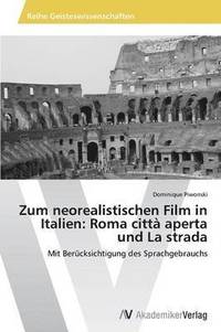 bokomslag Zum neorealistischen Film in Italien