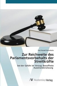 bokomslag Zur Reichweite des Parlamentsvorbehalts der Streitkrfte