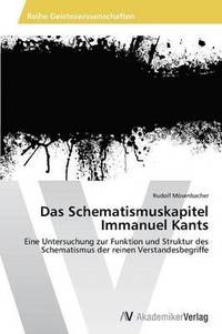 bokomslag Das Schematismuskapitel Immanuel Kants