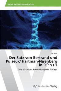 bokomslag Der Satz von Bertrand und Puiseux/ Hartman-Nirenberg in R^n+1