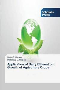 bokomslag Application of Dairy Effluent on Growth of Agriculture Crops