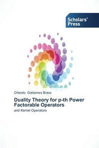 bokomslag Duality Theory for p-th Power Factorable Operators