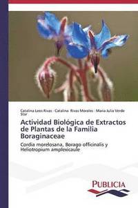 bokomslag Actividad Biolgica de Extractos de Plantas de la Familia Boraginaceae