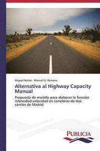 bokomslag Alternativa al Highway Capacity Manual