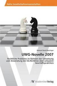 bokomslag Uwg-Novelle 2007