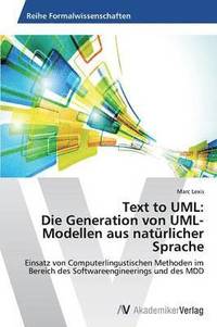 bokomslag Text to UML