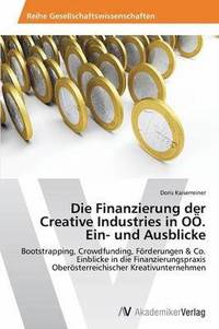 bokomslag Die Finanzierung der Creative Industries in O. Ein- und Ausblicke