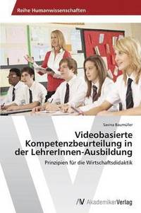 bokomslag Videobasierte Kompetenzbeurteilung in der LehrerInnen-Ausbildung
