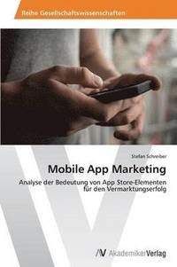 bokomslag Mobile App Marketing
