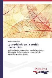 bokomslag La alexitimia en la artritis reumatoide