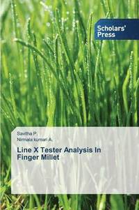 bokomslag Line X Tester Analysis In Finger Millet