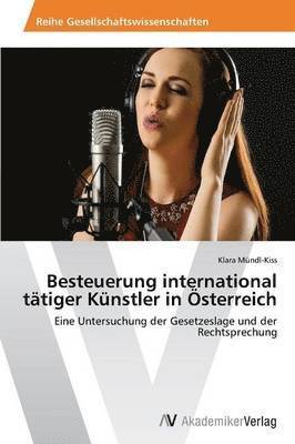 bokomslag Besteuerung international ttiger Knstler in sterreich