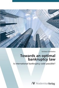 bokomslag Towards an optimal bankruptcy law