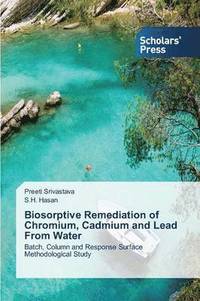 bokomslag Biosorptive Remediation of Chromium, Cadmium and Lead from Water