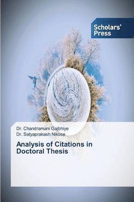 bokomslag Analysis of Citations in Doctoral Thesis