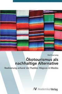 bokomslag kotourismus als nachhaltige Alternative