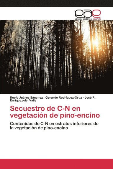 bokomslag Secuestro de C-N en vegetacin de pino-encino