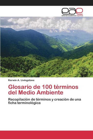 bokomslag Glosario de 100 trminos del Medio Ambiente