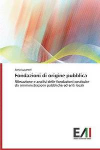 bokomslag Fondazioni di origine pubblica