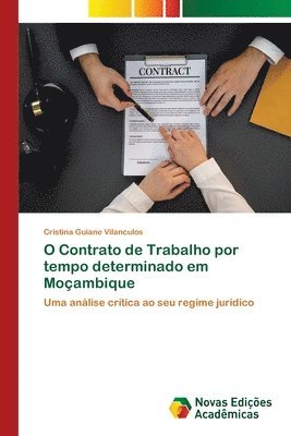 bokomslag O Contrato de Trabalho por tempo determinado em Moçambique