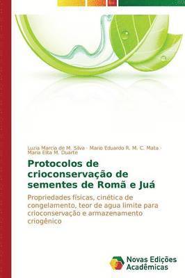 Protocolos de crioconservao de sementes de Rom e Ju 1