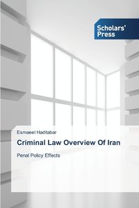 bokomslag Criminal Law Overview Of Iran