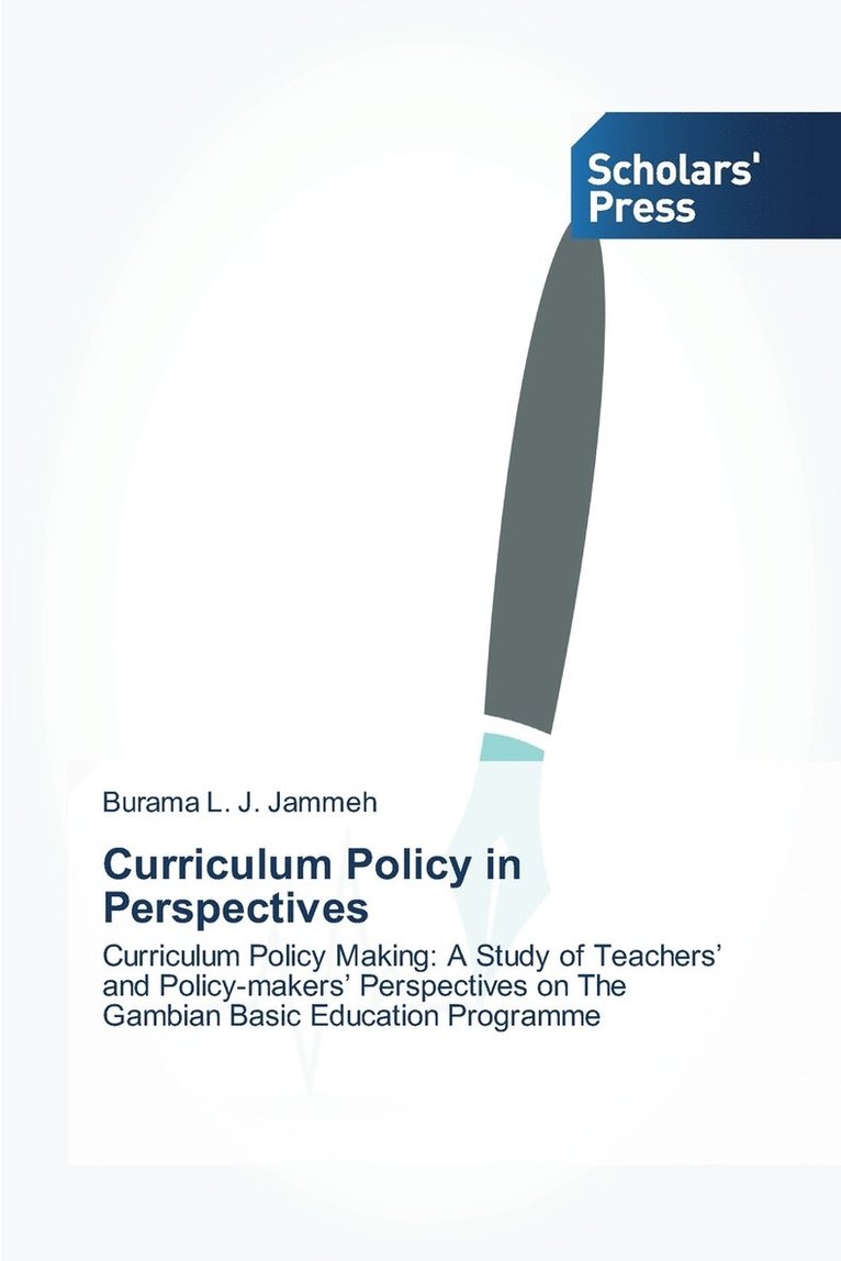 Curriculum Policy in Perspectives 1
