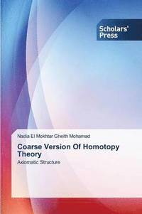 bokomslag Coarse Version Of Homotopy Theory