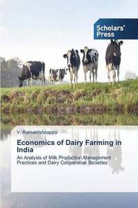 bokomslag Economics of Dairy Farming in India