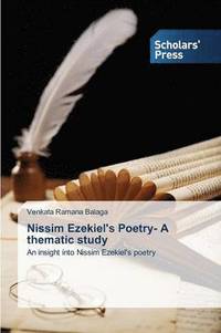 bokomslag Nissim Ezekiel's Poetry- A thematic study