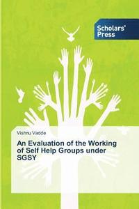 bokomslag An Evaluation of the Working of Self Help Groups under SGSY