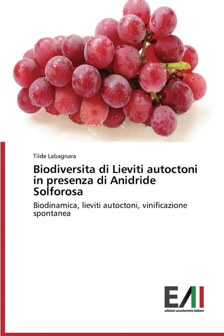 Biodiversita di Lieviti autoctoni in presenza di Anidride Solforosa 1