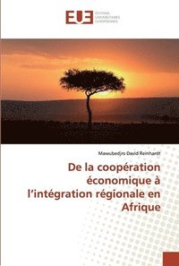 bokomslag De la coopration conomique  l'intgration rgionale en Afrique