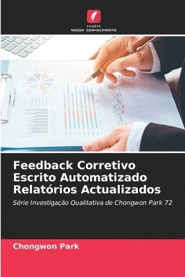 bokomslag Feedback Corretivo Escrito Automatizado Relatórios Actualizados