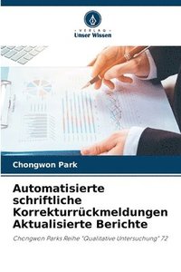 bokomslag Automatisierte schriftliche Korrekturrückmeldungen Aktualisierte Berichte