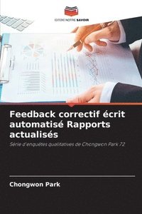 bokomslag Feedback correctif écrit automatisé Rapports actualisés