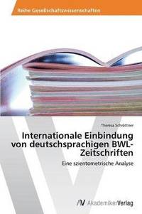 bokomslag Internationale Einbindung von deutschsprachigen BWL-Zeitschriften