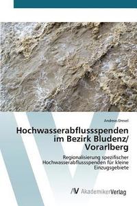 bokomslag Hochwasserabflussspenden im Bezirk Bludenz/ Vorarlberg