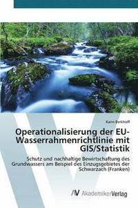 bokomslag Operationalisierung der EU-Wasserrahmenrichtlinie mit GIS/Statistik