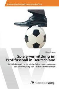 bokomslag Spielervermittlung im Profifussball in Deutschland