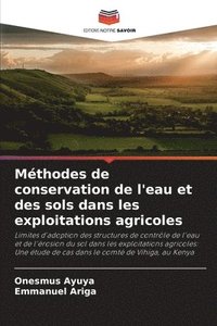 bokomslag Méthodes de conservation de l'eau et des sols dans les exploitations agricoles