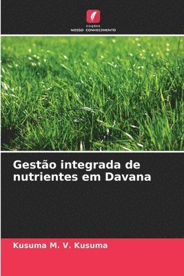 bokomslag Gestão integrada de nutrientes em Davana