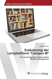 bokomslag Evaluierung der Lernplattform &quot;Campus IB&quot;