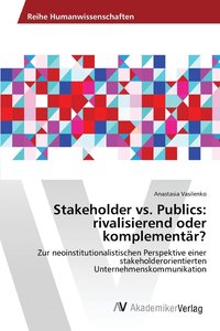 bokomslag Stakeholder vs. Publics