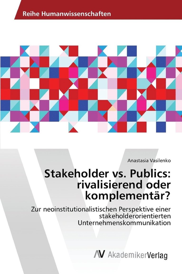 Stakeholder vs. Publics 1